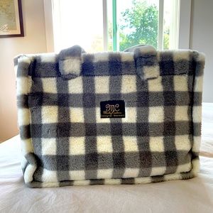 Minkey Couture Buffalo Silver Annie Bag